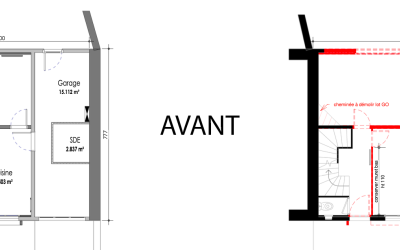 Rénovation d'une maison de village 3