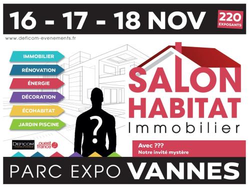 Salon de l'Habitat et de l'Immobilier de  Vannes - du 16 au 18 novembre 2024